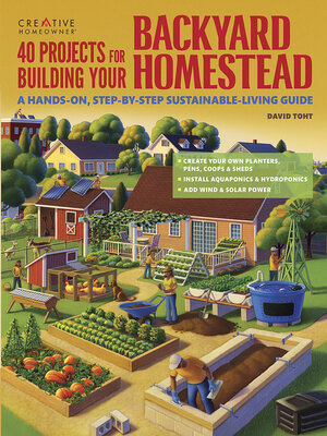 cover image of 40 Projects for Building Your Backyard Homestead